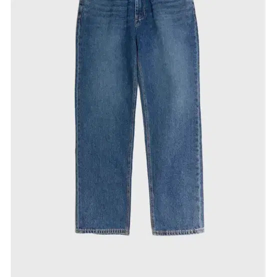 [BUNJANG] Youth Straight Denim Jeans Medium Blue M / 유스 스트레이트 데님 미디엄 블루 M