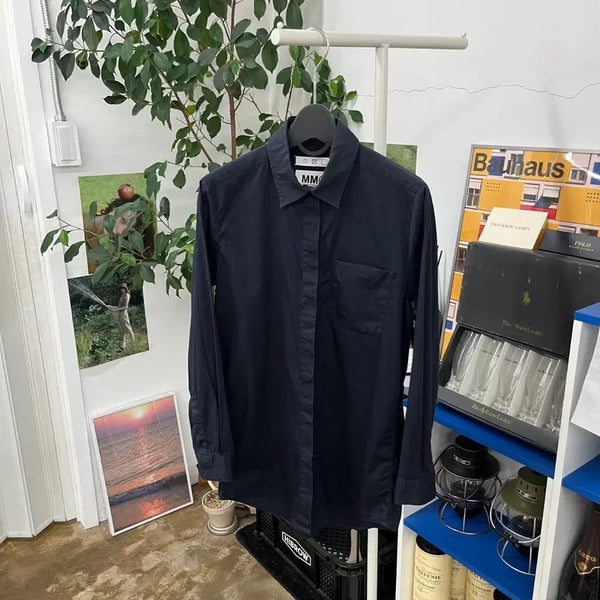 [BUNJANG] MM6 Maison Margiela Women's Pocket Shirt Size 40 / MM6 메종마르지엘라 우먼 포켓셔츠 40