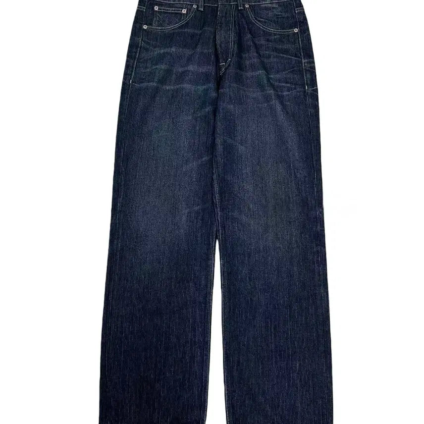 [BUNJANG] Our Legacy Third Cut Indigo Cord Stripe Denim / 아워레가시 써드 컷 인디고 코드 스트라이프 데님