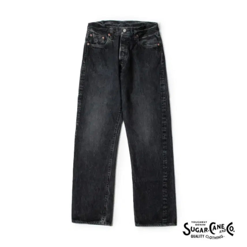 [BUNJANG] Sugarcane 1947 Hard Wash Black Jeans 36x31 / [36] 슈가케인 1947 하드워시 블랙
