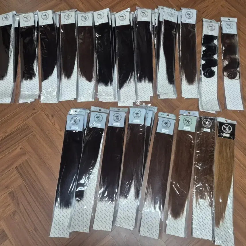 [BUNJANG] U-Tip, Soft-Tip, No-Tip Hair Extensions Bundle / 붙임머리새피스일괄정리