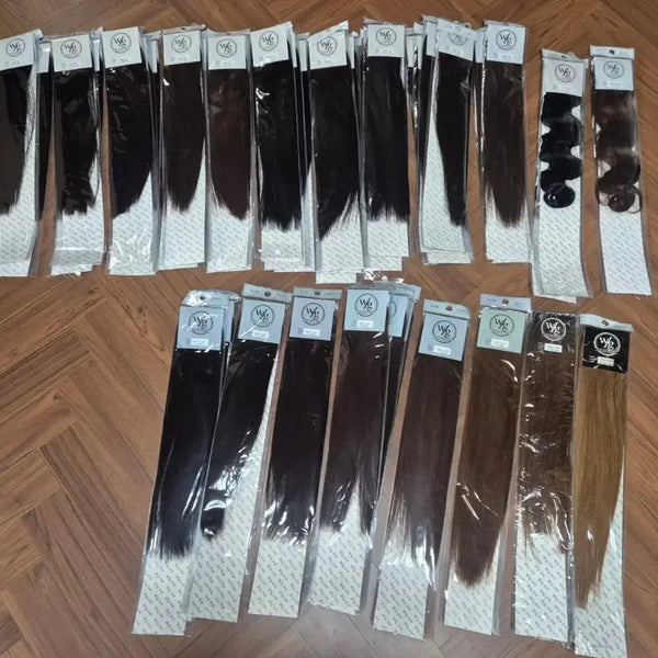 [BUNJANG] U-Tip, Soft-Tip, No-Tip Hair Extensions Bundle / 붙임머리새피스일괄정리