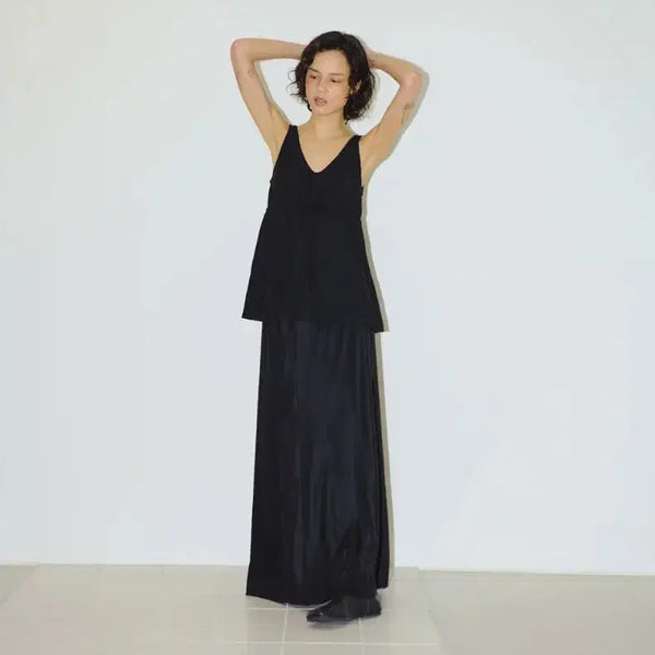 [BUNJANG] Think Plant Linen Skirt / 띵크플랜트 린넨 스커트