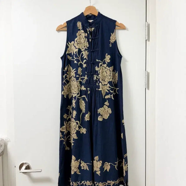 [BUNJANG] 45R Sleeveless Dress Indigo / 45rpm 45r 슬리브리스 원피스
