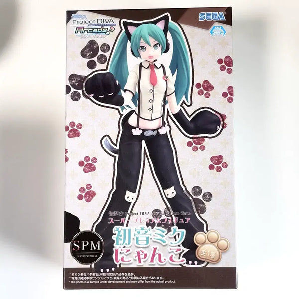 [BUNJANG] Hatsune Miku Nekobaka Project Diva Figure (Sealed) / 미개봉 | 하츠네 미쿠 냥코 네코미미 프로젝트 디바 피규어 미소녀