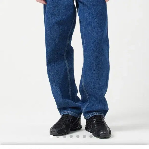 [BUNJANG] Carhartt WIP Single Knee Smith Blue Stonewashed Pants 30 / 칼하트윕 싱글니 스미스 블루 스톤 워시드 30