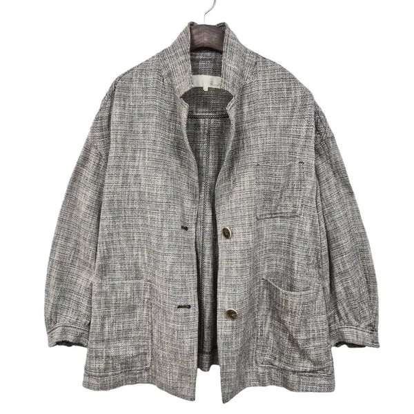 [BUNJANG] G-cut Oversized Tweed Jacket / 지컷 오버핏 트위드 d558