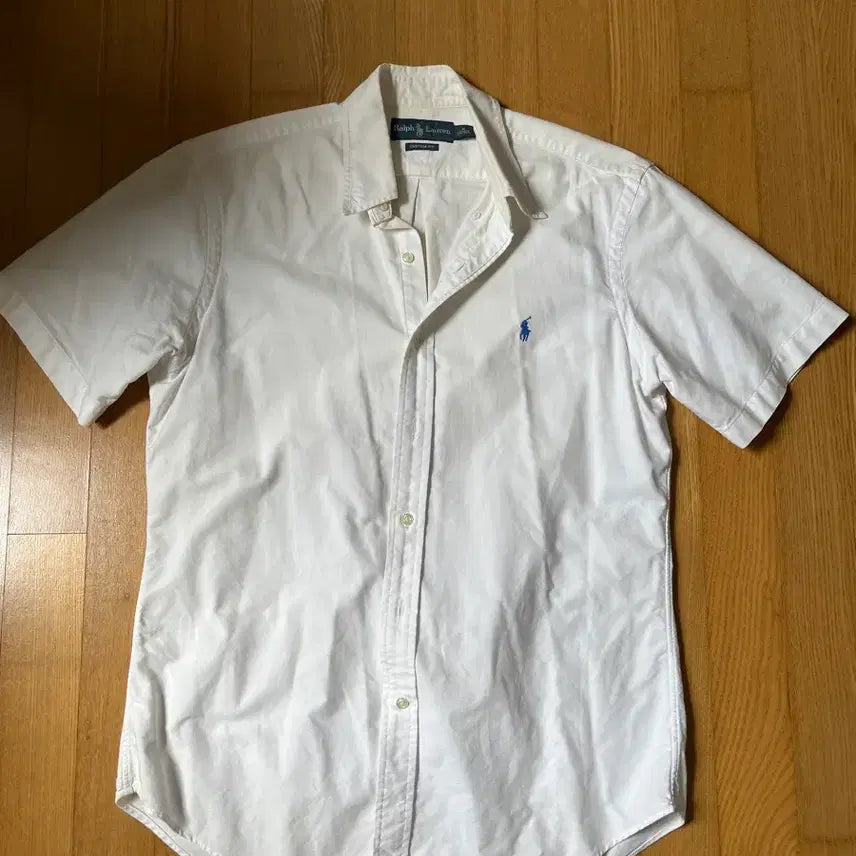 [BUNJANG] Polo Ralph Lauren Oxford Shirt White/Check / 폴로 랄프로렌 옥스포드 셔츠 화이트/체크