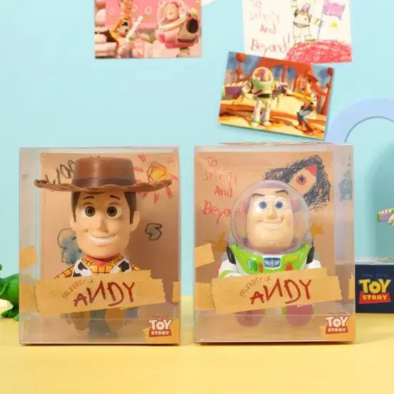 [BUNJANG] Megabox Toy Story Woody & Buzz Coin Bank Bundle Set / 메가박스 토이 스토리 코인뱅크 일괄