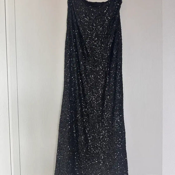 [BUNJANG] Myrim Sequins Long Skirt / 마이림스팽글스커트 롱스커트