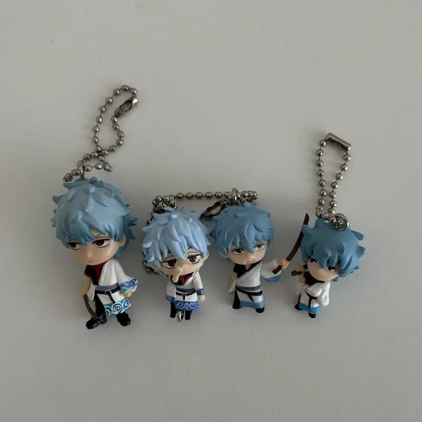 [BUNJANG] Gintama Gintoki Keychain Bundle Set / 은혼 긴토키 키링 일괄