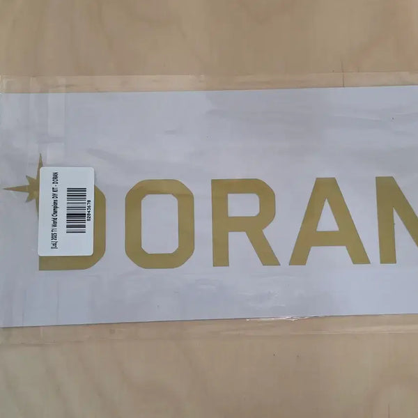 [BUNJANG] T1 Doran Worlds Championship Signed Patch DIY Kit / 티원(T1) - 도란 월즈 우승 마킹지 DIY