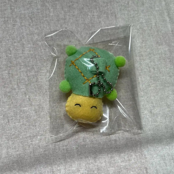 [BUNJANG] Dancho Melon Bread Jarassi Keyring / 단춤 작가님 메론빵 자라씨 키링