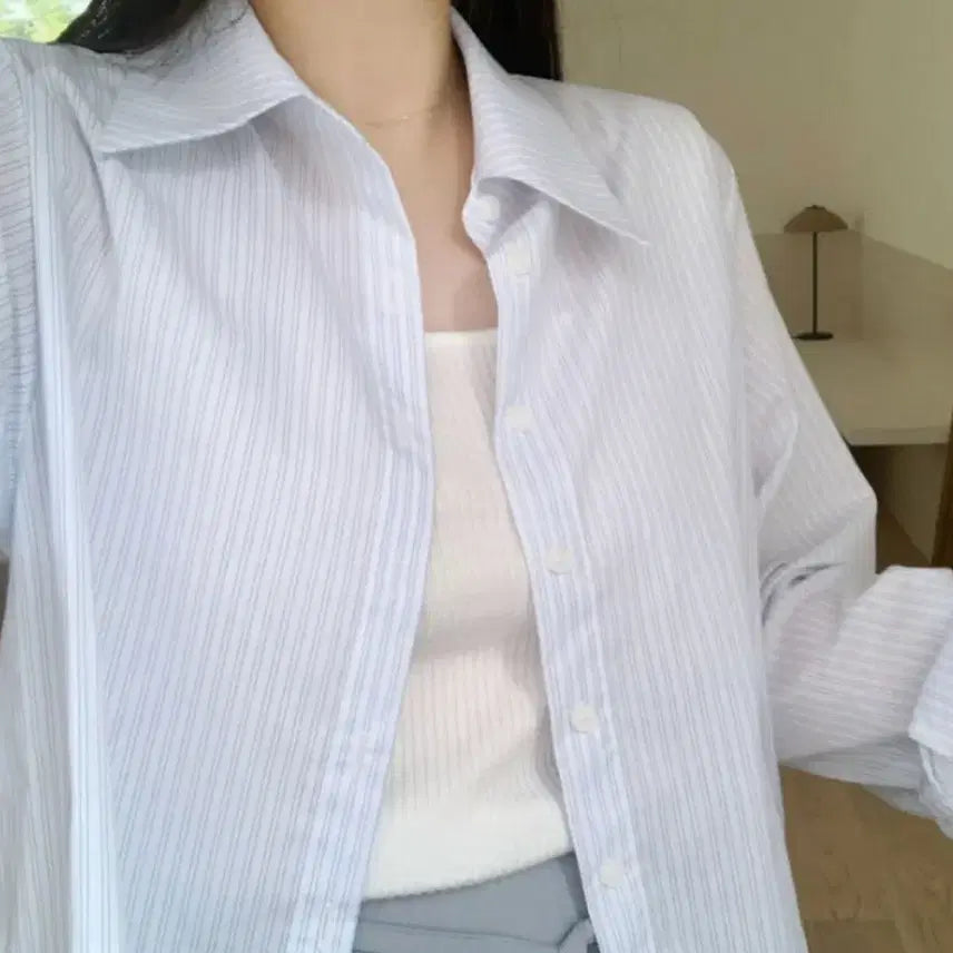 [BUNJANG] Sora Stripe Shirt / 소라 스트라이프셔츠
