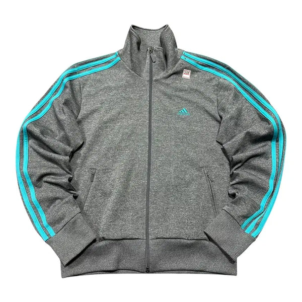 [BUNJANG] Adidas Gray Mint Track Top Jersey / (바배) 아디다스 그레이 민트 트랙탑 져지