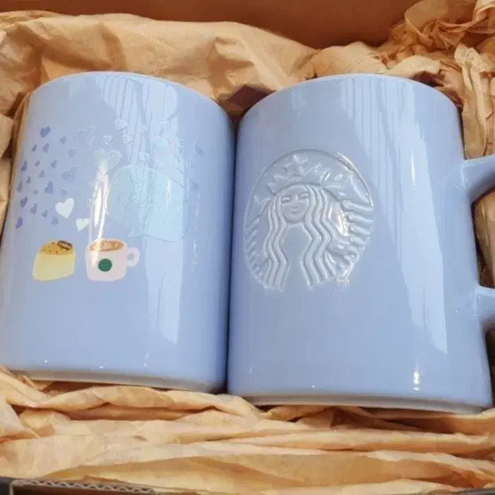 [BUNJANG] Starbucks Blooming Sion Mug 473ml (New) / 스타벅스 사랑이 피어나는 시온 머그 473ml 미사용 새상품 2개 가능