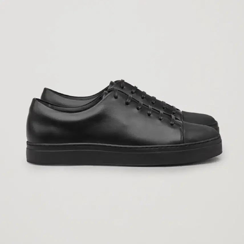 [BUNJANG] COS Leather Sneakers Black 270mm / cos 코스 레더 신발 스니커즈 270