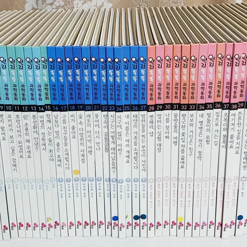 [BUNJANG] DaeGyo Wonri Ttokttok Science Fairy Tales Complete Set (48 Volumes) / [대교] 원리똑똑 과학동화 48권 전집 택포