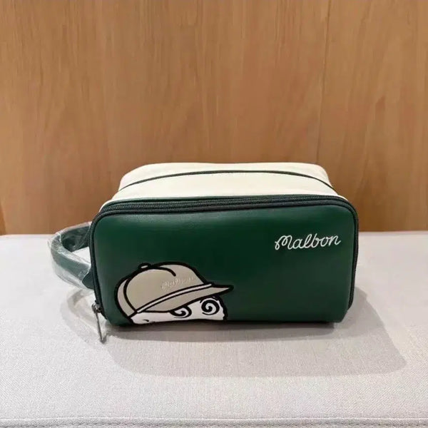 [BUNJANG] Malbon Golf Pouch Green / 말본 골프 파우치 그린