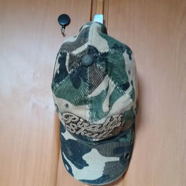 [BUNJANG] Camouflage Corduroy Ball Cap / 카모플라쥬 코듀로이 볼캡