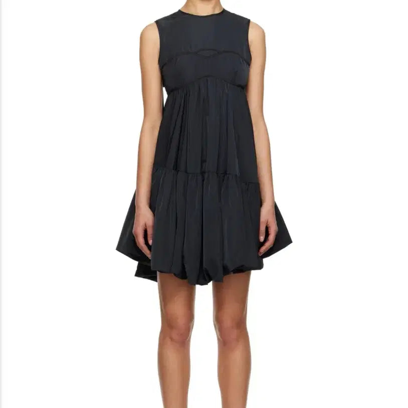 [BUNJANG] Cecilie Bahnsen DIVYA Dress UK6 Black / 세실리아 반센 DIVYA 원피스 (UK6)