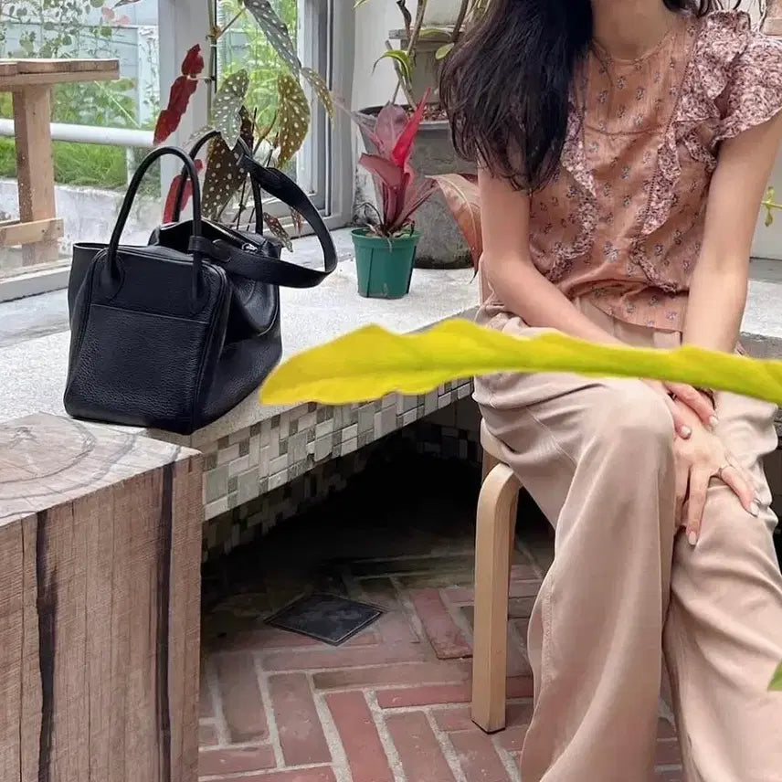 [BUNJANG] Veronica Beard Women's Floral Frill Blouse / 베로니카 비어드 여성 프릴 블라우스