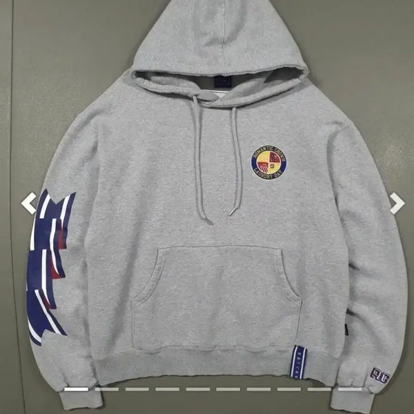 [BUNJANG] ROMANTIC CROWN Logo & Sleeve Detail Hoodie / 로맨틱 크라운 후드티 무신사. 공용 95 ~ 100 상태좋아요