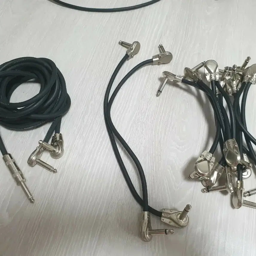 [BUNJANG] Canare Custom Electric Guitar Cable Bundle / 주문제작 카나레 일렉기타 케이블 일괄 판매합니다