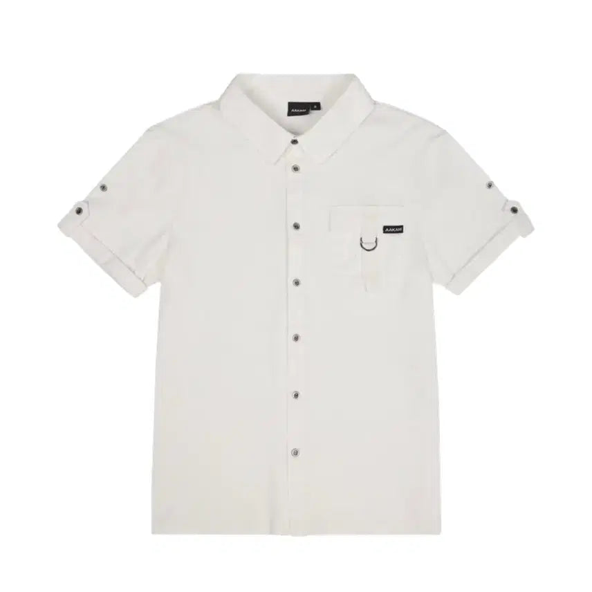 [BUNJANG] Arkam Roll-Up Shirt / 아캄 롤업 셔츠