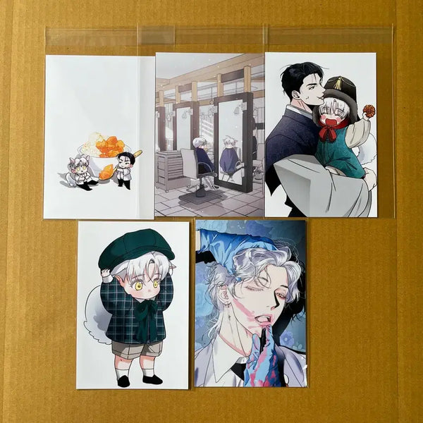 [BUNJANG] LE SSERAFIM 'Easy Love That's Lovely' 5ea Print Set / 이사너 이리사랑스러운너 프박 프린티 5장
