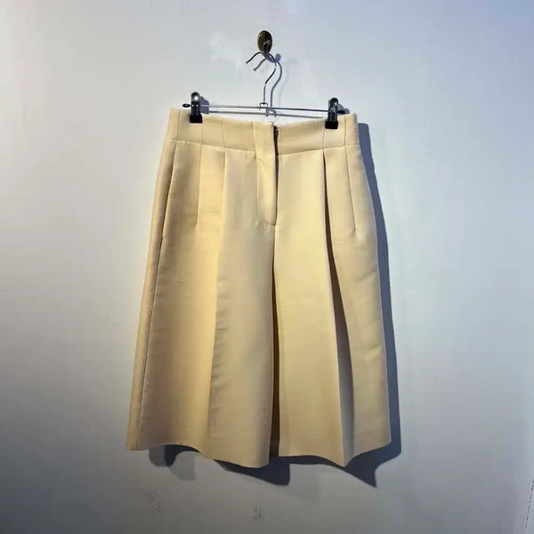 [BUNJANG] LANVIN Pinched Trousers Shorts / LANVIN 핀턱 반바지 팬츠