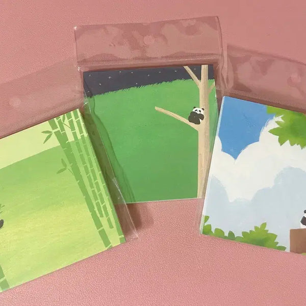 [BUNJANG] Hello Bao Panda Memo Pad / (랜덤발송) 판다 메모지