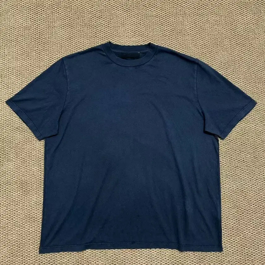 [BUNJANG] Our Legacy New Box T-Shirt Abyss Blue Clean Jersey / 아워레가시 뉴 박스 티셔츠 어비스 블루 클린 저지