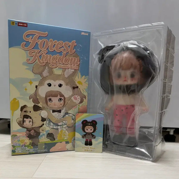 [BUNJANG] Nomi Forest Kingdom Articulated Doll - Bear (Card Only) / 노미 포레스트 킹덤 관절인형 - 곰 (카드만 확인)
