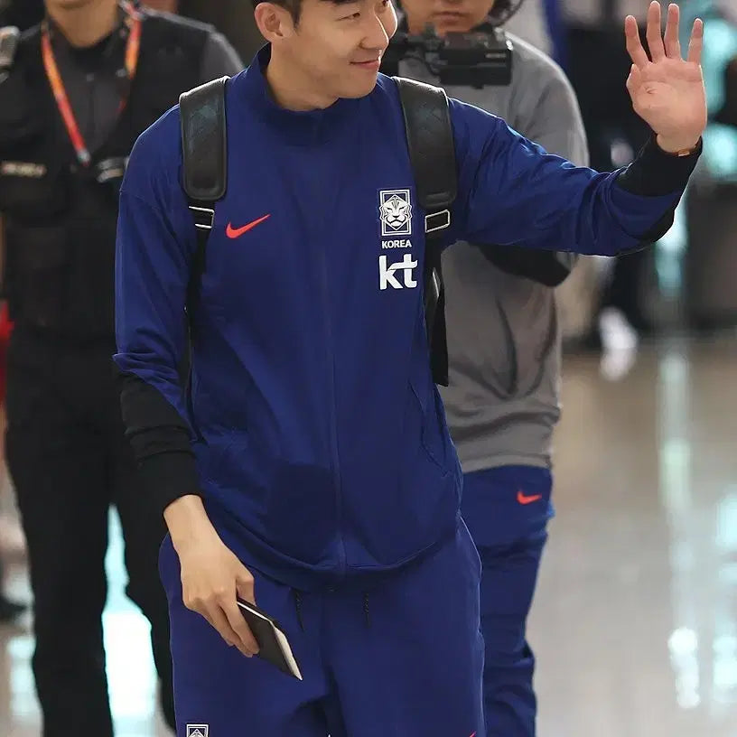 [BUNJANG] South Korea National Football Team Dri-FIT Jersey Track Top Player Issued XL / [새상품]한국 축구 국대 드라이핏 져지 트랙탑 선수지급용 사이즈 XL