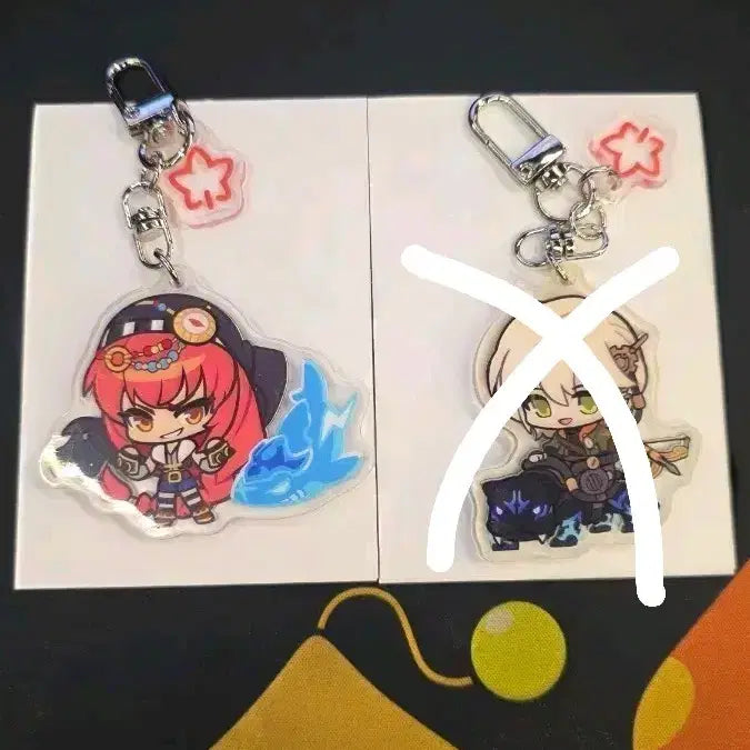 [BUNJANG] MapleStory Arcane River Striker Acrylic Keychain / 메이플 아지트 직업 아크릴 스트라이커 키링