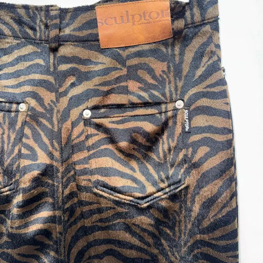[BUNJANG] SCULPTOR Leopard Print Mini Skirt / SCULPTOR 스컬프터 호피 치마