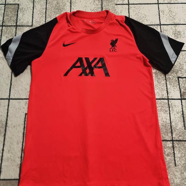 [BUNJANG] Nike Liverpool Training Top Orange Short Sleeve - Size L / [나이키]리버풀 트레이닝 탑 오렌지 반팔 사이즈 L