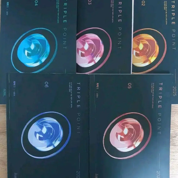 [BUNJANG] 2025 Era Talent Chemistry 2 Triple Point Vol. 02-06 by Kang Jun-ho / 2025 화학2 시대인재 강준호 트리플포인트(트포) 02~06권