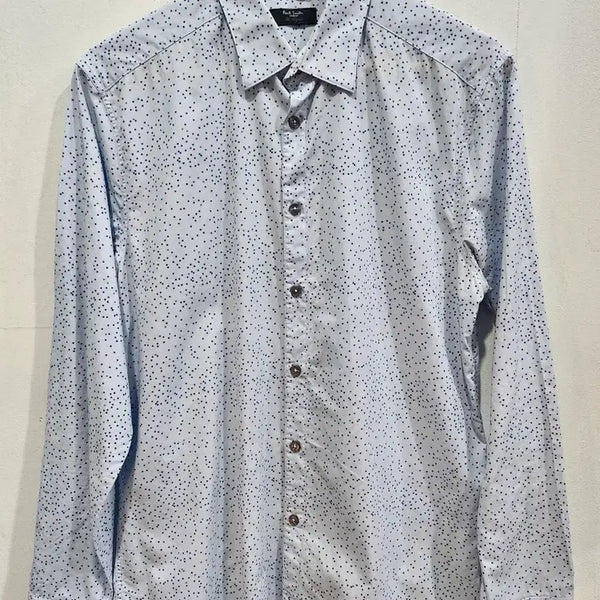 [BUNJANG] Paul Smith Blue Dot Pattern Dress Shirt / 폴스미스 셔츠 16/41 블루 도트 패턴 정품