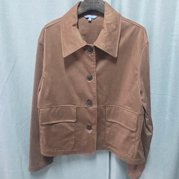 [BUNJANG] LBL Brown Suede Jacket / LBL 브라운  자켓