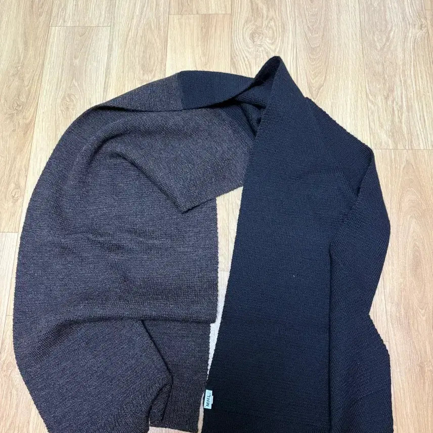 [BUNJANG] Margaret Howell Two-Tone Wool Scarf / 마가렛호웰 울 투톤 울 머플러