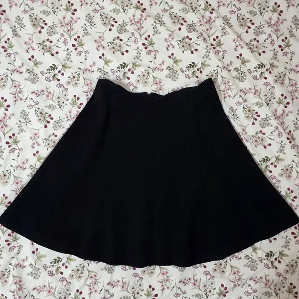 [BUNJANG] Lenivon Navy Flare Mini Skirt / 레니본 네이비  플레어 미니스커트
