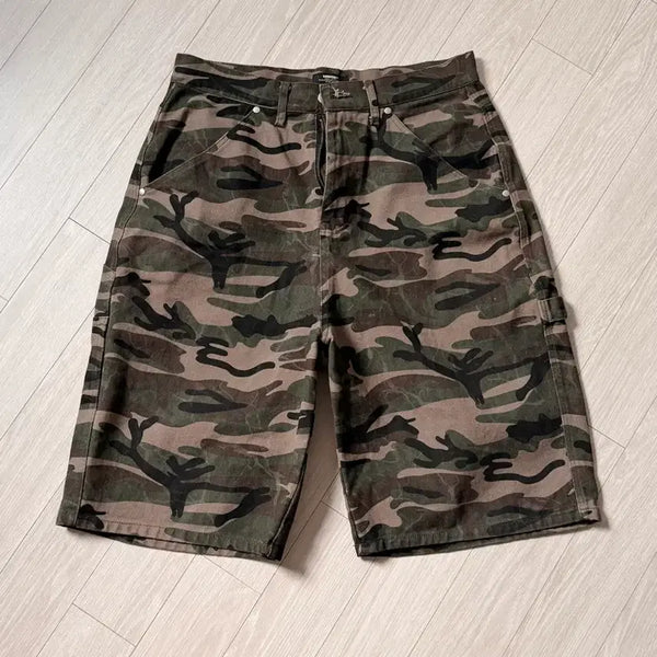 [BUNJANG] KANEIYE Bermuda Camo Shorts / 카네이테이 버뮤다 카모 쇼츠 팬츠 반바지
