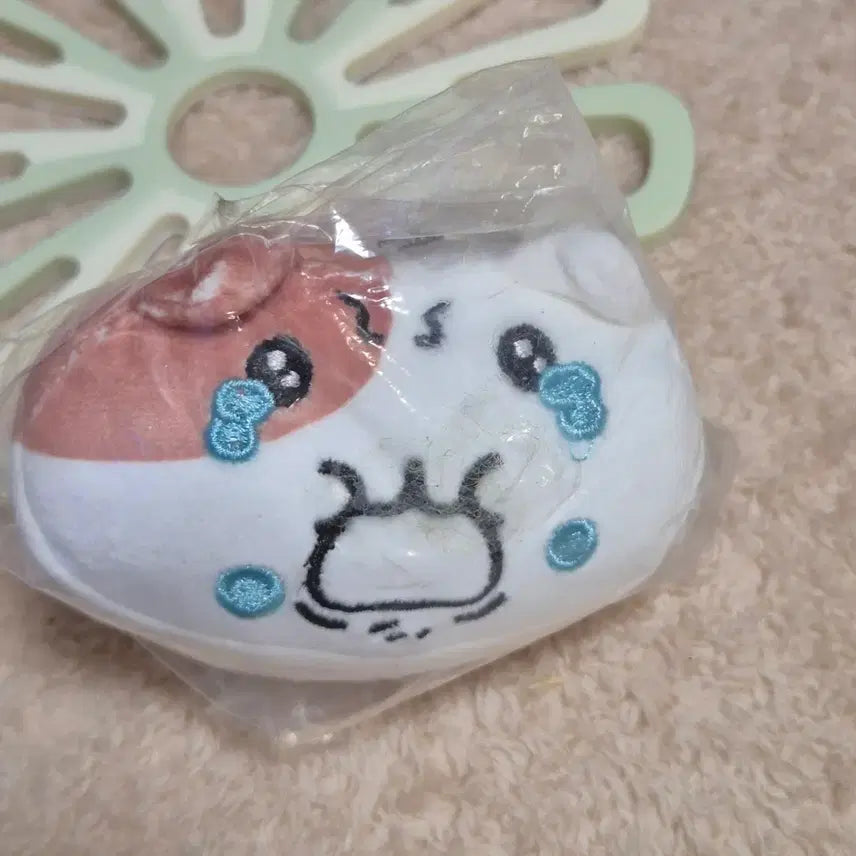 [BUNJANG] Jjonnyami Crying Face Mini Plush Keychain / 쫀냐미 우는 버전 쫀득 얼굴 키링 가챠