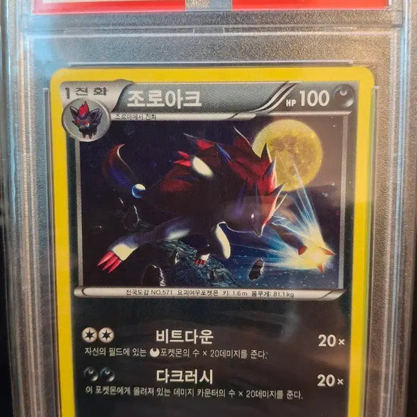 [BUNJANG] Pokemon BW Dark Rush Zoroark PSA 10 / 포켓몬카드 BW 다크러시 조로아크 PSA10
