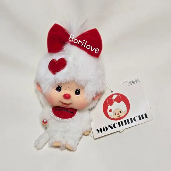 [BUNJANG] Monchhichi Red Nose Keychain / 몬치치 초희귀 레어 일본 빨간코 키링