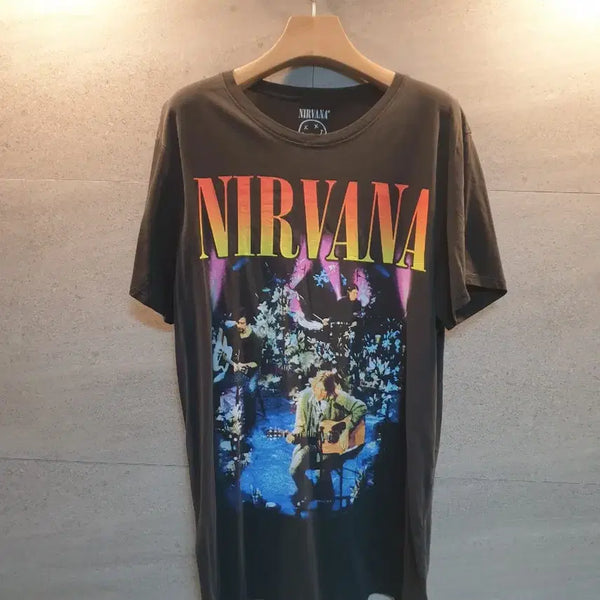 [BUNJANG] Nirvana Official Band T-Shirt L / Nirvana 정품. 티셔츠.