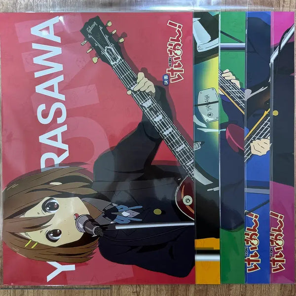 [BUNJANG] K-On! Character Poster Set (5 Types) / [최상품] 케이온 캐릭터 포스터 5종 세트