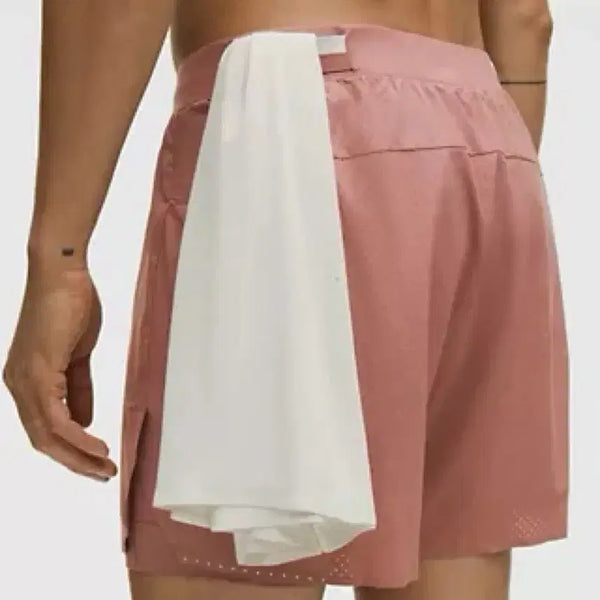 [BUNJANG] Lululemon Fast And Free Lined Shorts 5" Red Clay Mens / 룰루레몬  패스트 앤 프리 라인드 쇼츠
